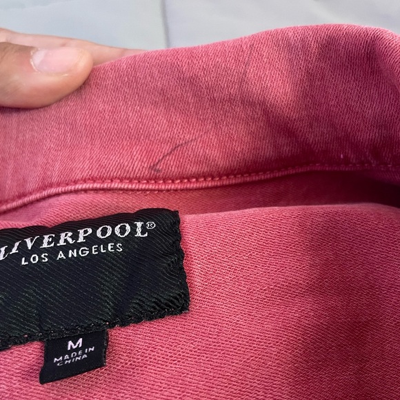 NWT Liverpool Los Angeles Classic Jean Jacket
Rosebud Size M - Picture 5 of 11